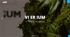 Desktop Screenshot of ium.no